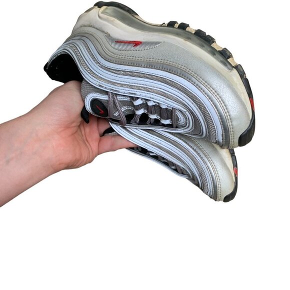 Rare 2014 Nike Air Max 97 Silver Bullet Size 5.5 - Picture 4 of 13